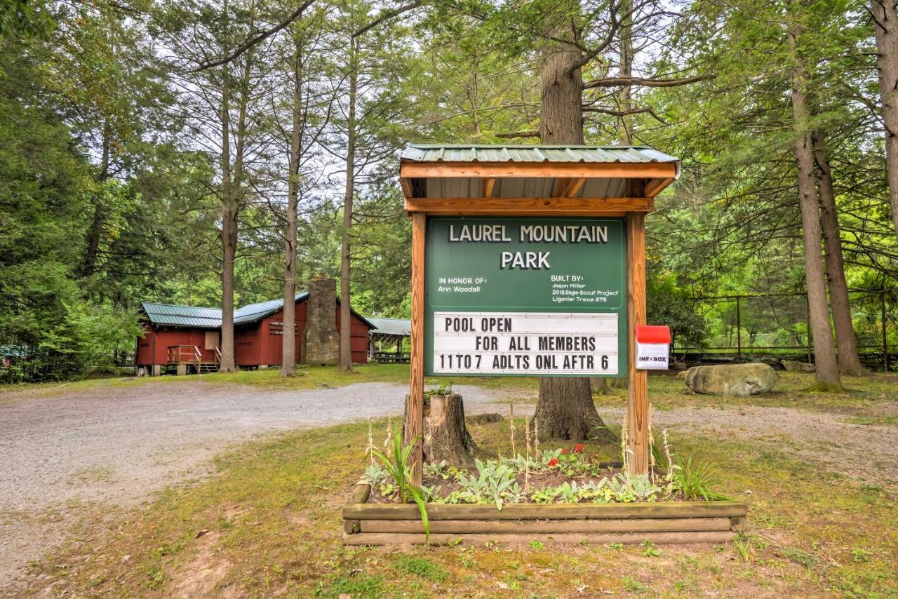 Pet-Friendly Pennsylvania Vacation Rental With Pool! Laughlintown Luaran gambar